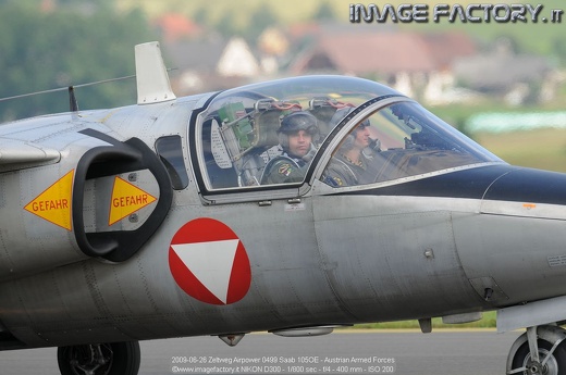 2009-06-26 Zeltweg Airpower 0499 Saab 105OE - Austrian Armed Forces